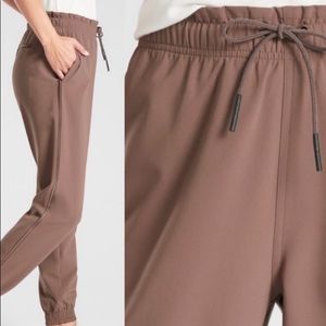 Athleta Metropolis Jogger in Mineral Brown UPF 50
